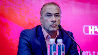 Спортният директор на ЦСКА Бойко Величков представи Христо Янев като старши