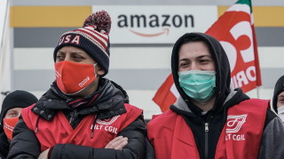Италианците призовани да бойкотират "Амазон" за подкрепа на стачкуващите