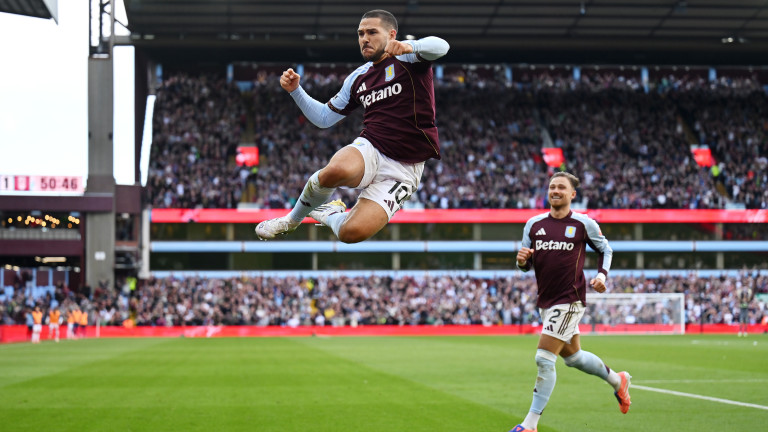 Астън Вила обърна Фулъм и записа първи успех във Висшата лига