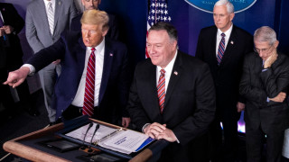 Държавният секретар на САЩ Майк Помпео поздрави Северна Македония че