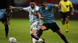 Аржентина победи Уругвай в дерби от група А на Копа Америка