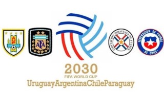 Цели четири държави Чили Уругвай Парагвай и Аржентина издигнаха