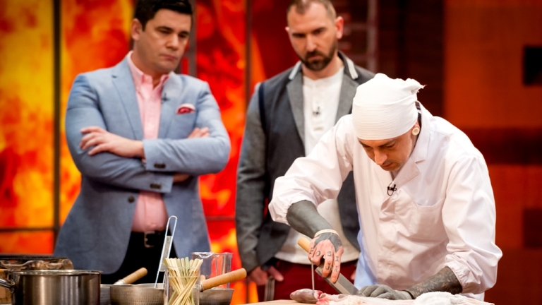 Петър Михалчев с урок за темпура соба в MasterChef