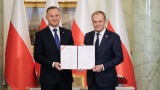  Доналд Туск постави клетва като министър председател на Полша 
