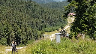 Екип на Планинска спасителна служба ПСС в град Банско спаси