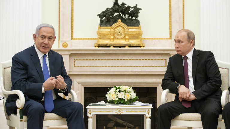 Нетаняху звънна на Путин, за да обсъдят Сирия и Иран