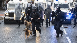 Новата търговска граница между ЕС и Великобритания появила се след