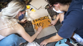 Хиляди протестираха в германската столица в Берлин в неделя с