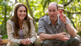 Едва от четири дни херцогът и херцогинята на Кеймбридж са