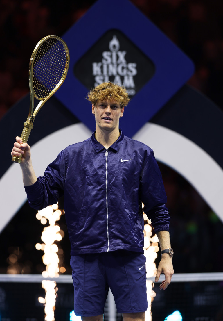 Яник Синер с титлата от Six Kings Slam 2025