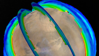 Учени от  NASA съставиха първата карта на прашните бури на Марс