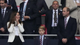 Принц Уилям, принц Джордж, Кейт Мидълтън и присъствието им на финала на Евро 2020