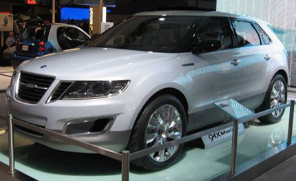 SAAB завършва работата над кросовъра 9-4X 2010  