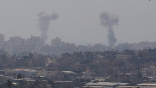 Израел обстрелва постове на "Хамас" след изстреляни ракети  