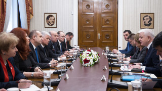 Състоя се среща между държавният глава Румен Радев и министър председателят