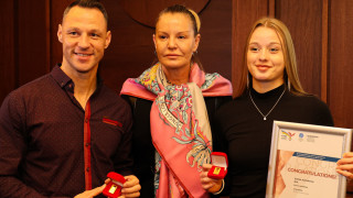 Президентът на Българския олимпийски комитет БОК Стефка Костадинова присъства на