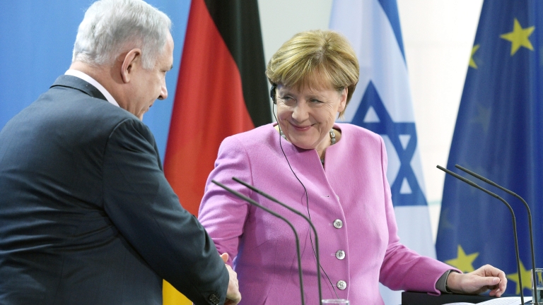 Меркел отмени среща с Нетаняху заради застрояването на Западния бряг