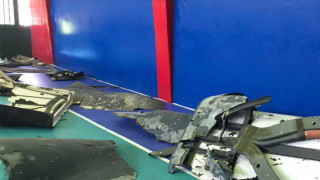 Иранската държавна телевизия ИРИБ публикува първите снимки от останките на