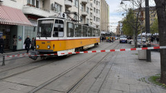 Трамвай блъсна момиче с колело на ул. "Граф Игнатиев" в София