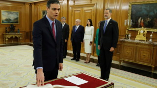 Педро Санчес положи клетва като премиер на Испания съобщава Ел