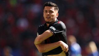 Нападателят на националния отбор на Албания Мирлинд Даку който с