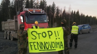 Протестиращи нахлуха във финландско-руски новостроящ се АЕЦ