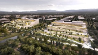 Огромният супермодерен кампус, който смята да построи Google