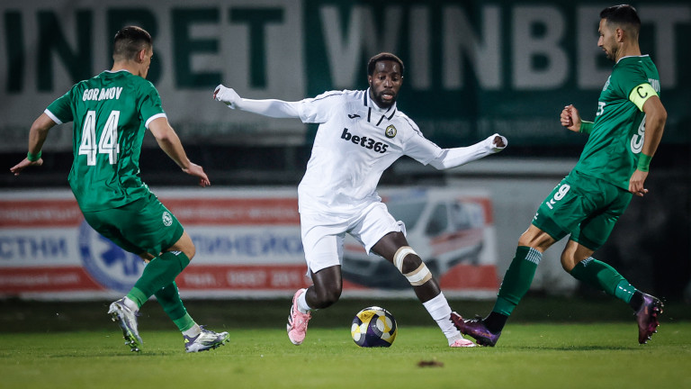 Ботев Враца - Славия: 0:1 (Развой на срещата по минути)