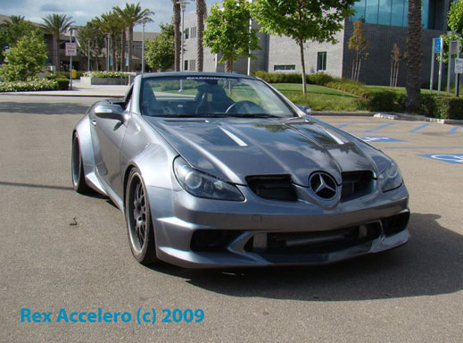 Mercedes SLK 55 AMG с тунинг от Rex Accelero