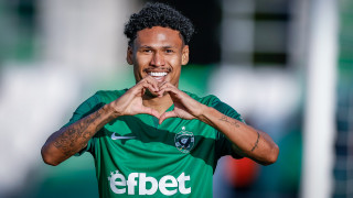 Футболистът на Лудогорец Рик Джонатан отбеляза два гола при