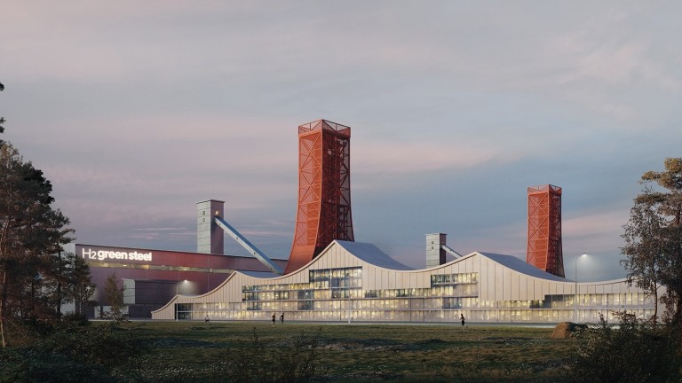 La première aciérie verte au monde sera construite en Europe.  La startup a reçu un financement de 4,2 milliards de dollars