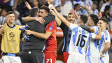 Аржентина се добра до полуфиналите на Копа Америка след страхотна драма и дузпи срещу Еквадор