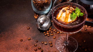 Affogato Martini - италианската премяна на класиката Espresso Martini