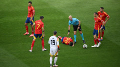 Испания - Германия 0:0, атаки и към двете врати