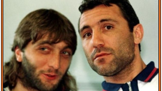 Легандата на българския футбол Христо Стоичков публикува емоционално съобщение за своя бивш съотборник