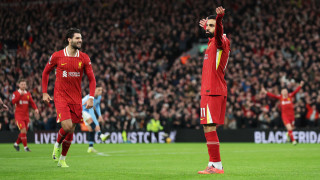 Нападателят на Ливърпул Мохамед Салах вече има 18 гола и