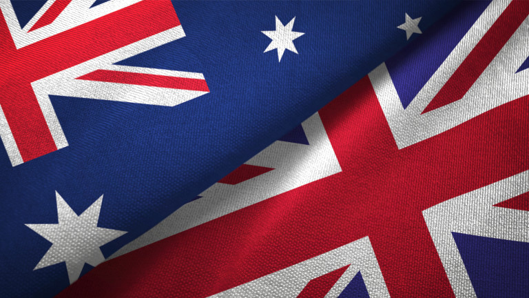 Великобритания официално започна преговори с Австралия и Нова Зеландия за