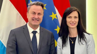 Габриел обсъди Шенген и еврозоната с премиера на Люксембург