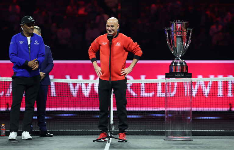 Андре Агаси на Laver Cup