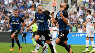 Отборът на Интер продължава съревнованието с големите фаворити за Скудетото