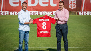 Стойчо Младенов вчера се завърна при ЦСКА и изгледа на живо