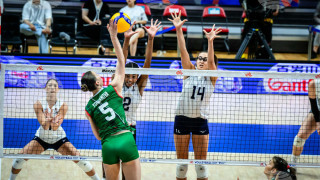 Женският национален отбор на България по волейбол отстъпи пред тима