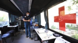 Мобилни пунктове за ваксинация в Хасково, Велико Търново и Благоевград