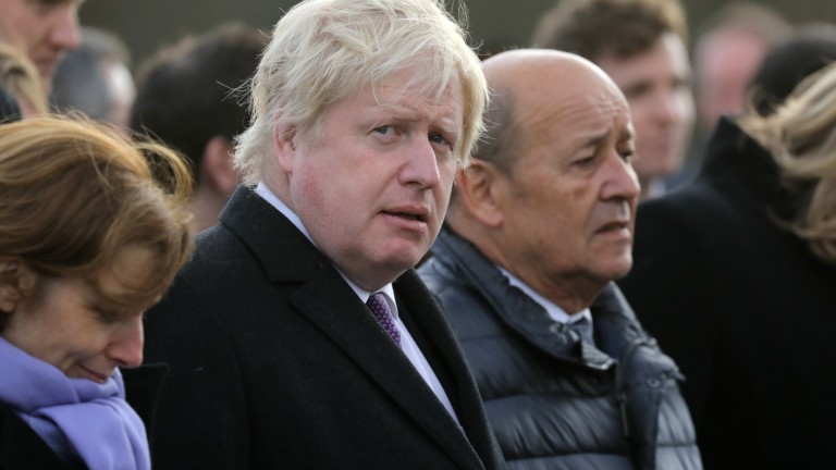 Британският министър на външните работи Борис Джонсън предлага да се