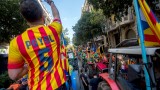 С трактори защитават референдума в Каталуния
