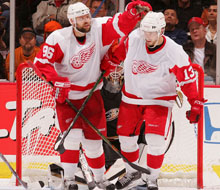 НХЛ: Анахайм - Детройт 4:3 (4-2)