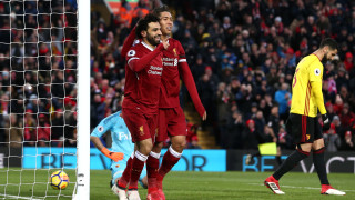 Звездата на Висшата лига и Ливърпул Мохамед Салах записа ново