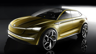 Skoda разсекрети първия си електрически кросоувър