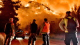  Европейски Съюз изпраща 200 пожарникари в Гърция при положение на горски пожари 
