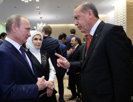 Ердоган предупредил Путин за нова бежанска вълна от Алепо